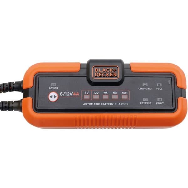 BLACK &amp; DECKER BATTERILADDARE 6V OCH 12V 4A