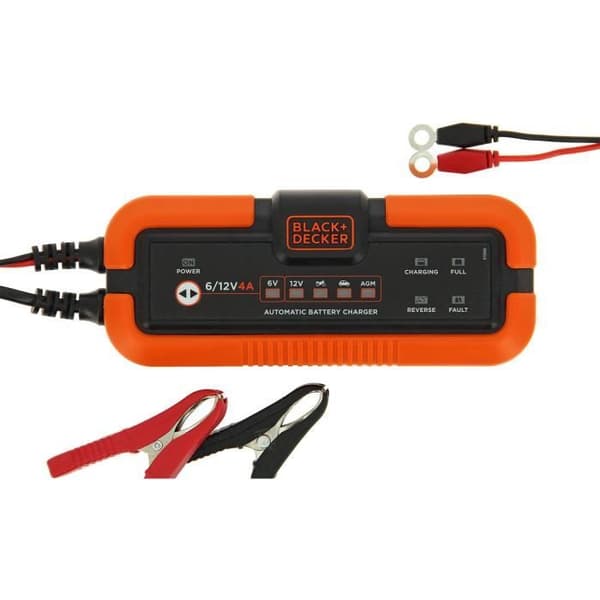 BLACK &amp; DECKER BATTERILADDARE 6V OCH 12V 4A