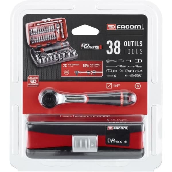 FACOM 6 PUNKTS METRISOCKEL 1/4 SOCKET