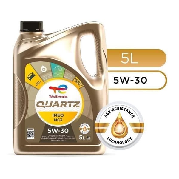 TOTAL MOTOROLJA 5L KVARTAL INEO MC3 5W30