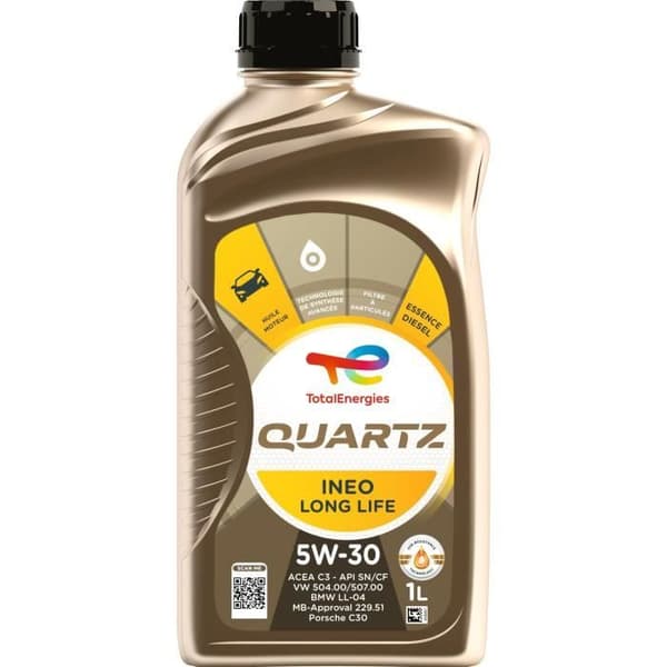 TOTAL MOTOROLJA 1L KVARTAL INEO LONG LIFE 5W30