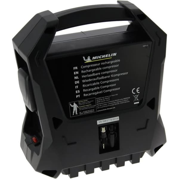 MICHELIN - Uppladdningsbar sladdlös kompressor - 6,9 Bar - 100 PSI