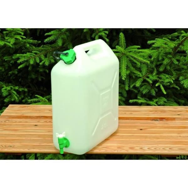Extra stark jerrycan med 5 liter rent vattenkran
