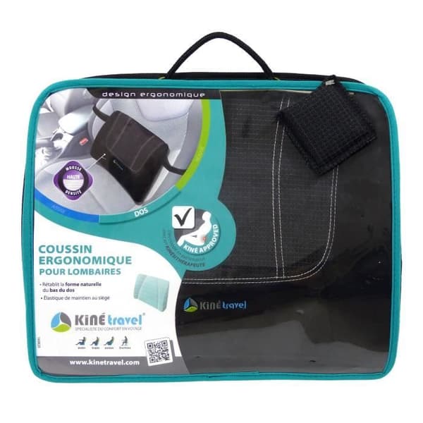 KINE TRAVEL Ergonomisk kudde i korsryggen