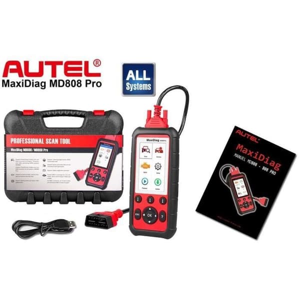 Autel MD808 PRO Diagnostic case-Europe version-Assistance in France-2 års garanti