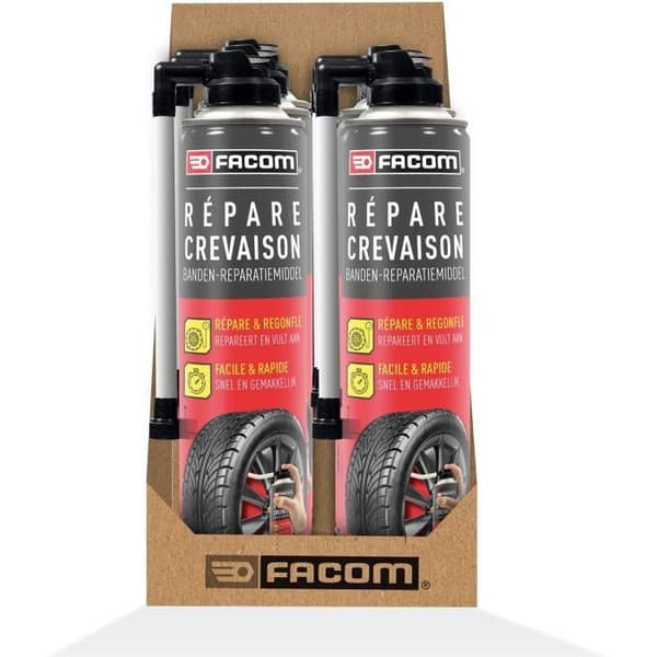 FACOM Däckreparation - Med eller utan innerrör 195mm - 400 ml