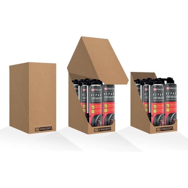 FACOM Däckreparation - Med eller utan innerrör 195mm - 400 ml