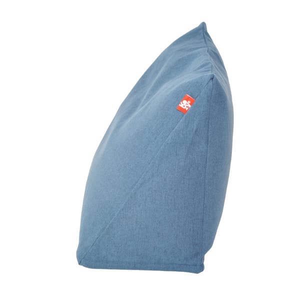 KOZYS Sækkestol Læsepude Kilepude Rygpude (med mikroperler, ergonomisk rygstøtte og nakkepude), forskellige farver, til børn og voksne