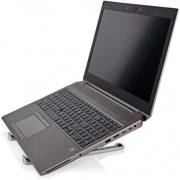 Nedis laptopstander, sølv