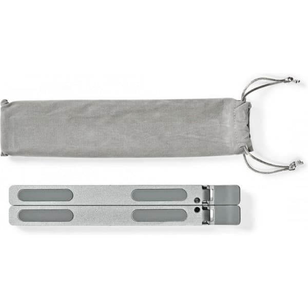 Nedis laptopstander, sølv