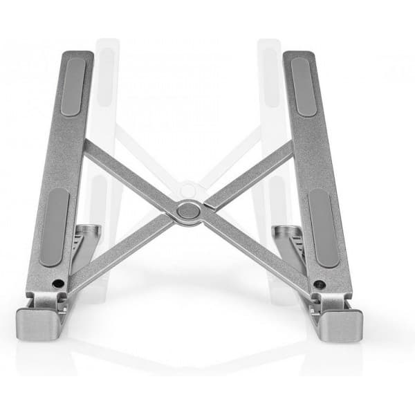Nedis laptopstander, sølv