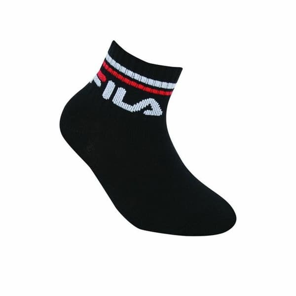 Sokker Fila Fila Quarter Plain N Svart - 31 - 34