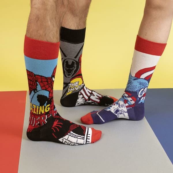 Sokker Marvel Unisex 3 par