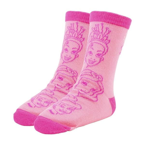 Sokker Princesses Disney 3 par Flerfarget - 27-30