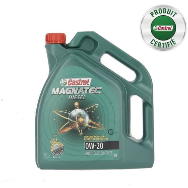 Motorolja - Castrol - Magnatec - Diesel - 0W -20 - 5L