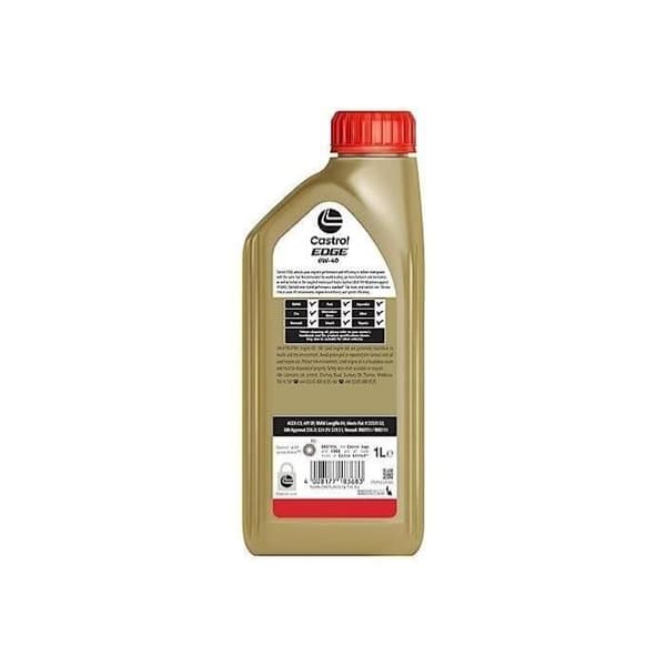 Motorolja - CASTROL - EDGE 0W-40 - 1L