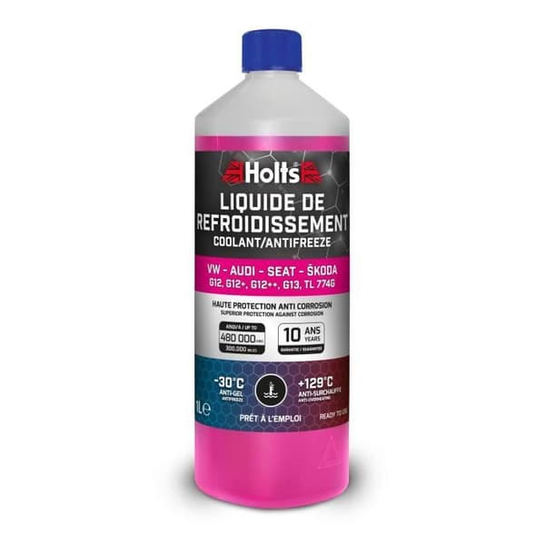 Kylvätska - HOLTS - HAFR0005B - Dedikerad VW-AUDI-SEAT-SKODA G12/ G12+ / G12++ / G13 / TL 774G 1L