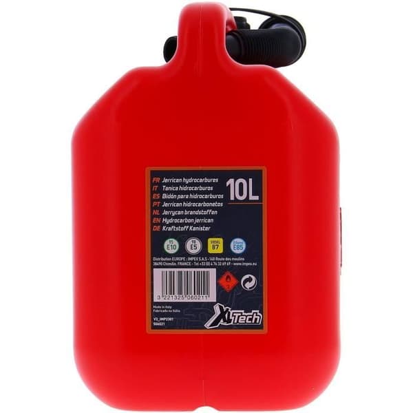 Plastdunk - XL TECH - 506021 - Kapacitet 10 liter - Speciellt godkänd för kolväten