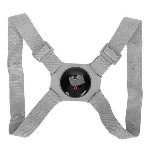 Hållningskorrigerare - Jes12790 - Vibrationsbälte - LCD-skärm - USB-laddning - Justerbar