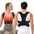 Miniatyrbild 3 av 4: Posture corrector - Ej specificerad - Svart - Lindrar smärta i nedre delen av ryggen - Justerbar - Unisex