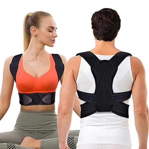Posture corrector - Ej specificerad - Svart - Lindrar smärta i nedre delen av ryggen - Justerbar - Unisex