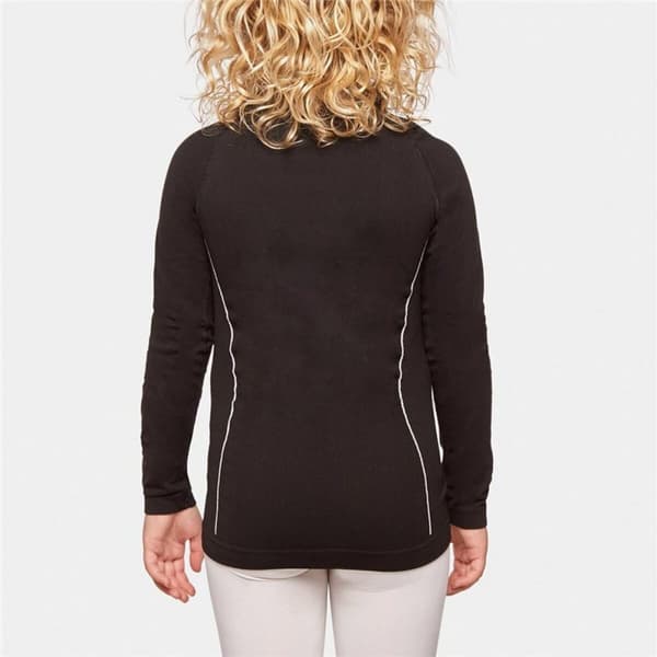 Termisk T-shirt til Børn Sport Hg Sort - 4 år