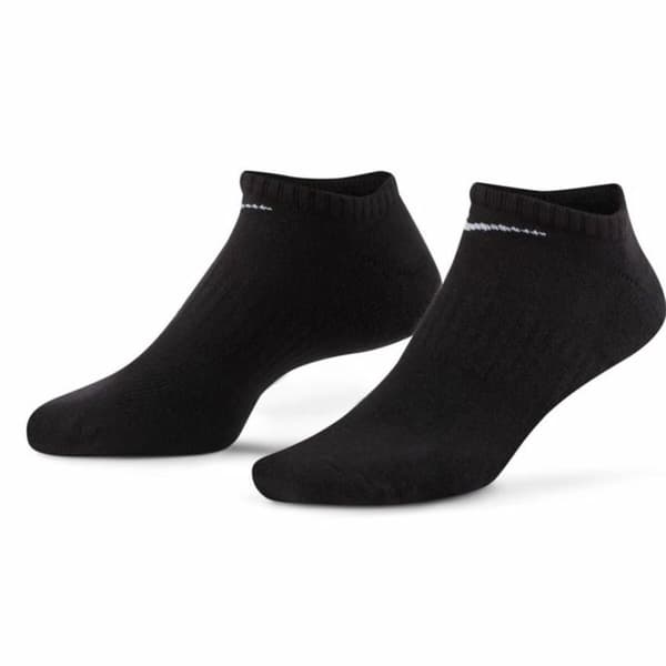 Ankelstrømper Nike Everyday Cushioned 3 par Sort - XL