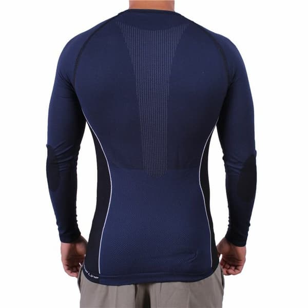 Överdel underställ, Herr Sport Hg Blå - 2XL