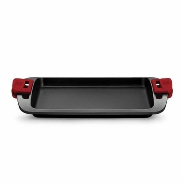 Slät grillplatta BRA A411740 Röd