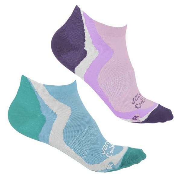 Sport ankelstrømper Joluvi Coolmax Walking Pink (2 pcs) - 27-30