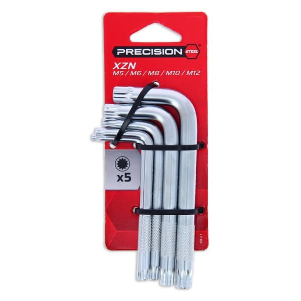 PRECISION-STEEL 5 nycklar XZN 5 till 12