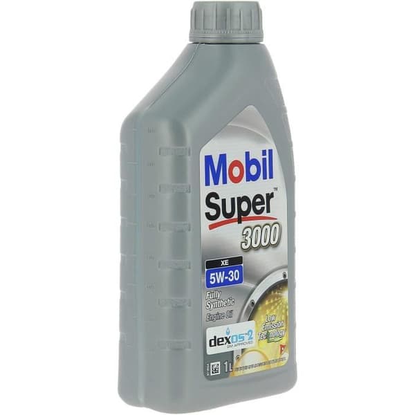 Motoroljebehållare - MOBIL - S3000 5W30 XE - 1 L - 4 säsonger