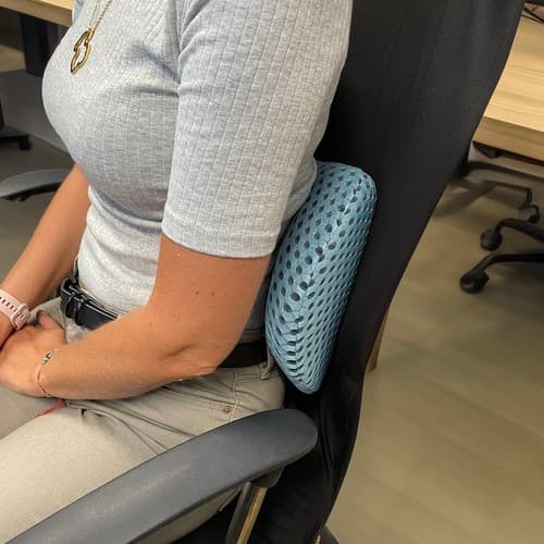 Ortopedisk Ländryggskudde i Memory Foam | Ergonomisk Svankkudde
