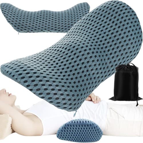 Ortopedisk Ländryggskudde i Memory Foam | Ergonomisk Svankkudde