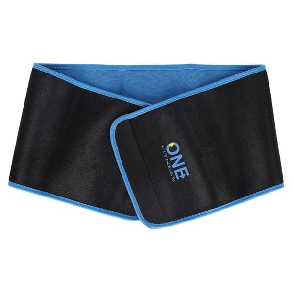 Belly band - One Fitness - BR160 - Svart/Blå - Unisex - Fitness