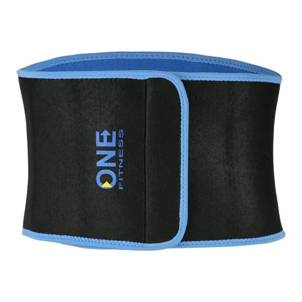 Belly band - One Fitness - BR160 - Svart/Blå - Unisex - Fitness