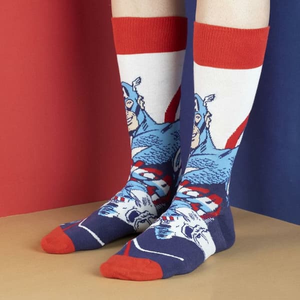 Strumpor Marvel Vit - 36-41