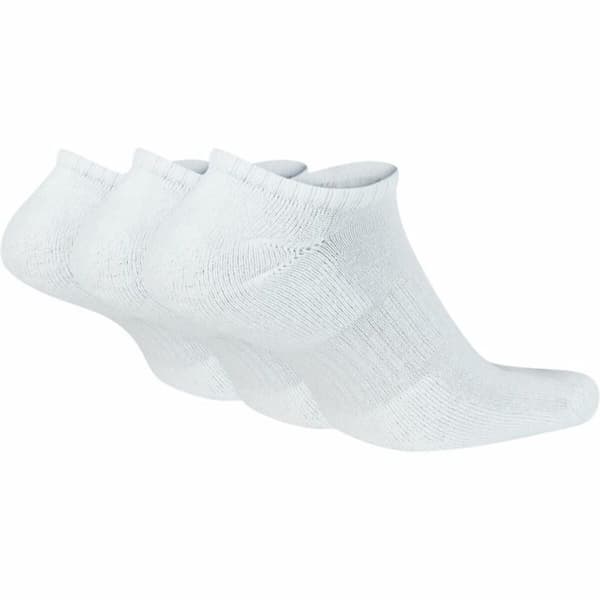 Ankelstrumpor Nike Everyday Cushioned 3 par Vit - 46-50