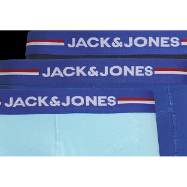 Boxershorts, Herr Jack & Jones SOLID TRINKS 12255826 Blå - L