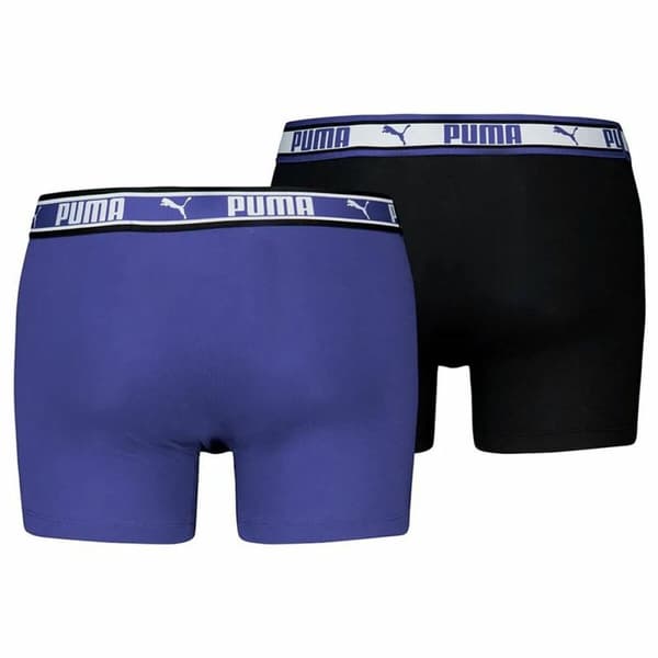 Boxershorts, Herr Puma Blå - XL