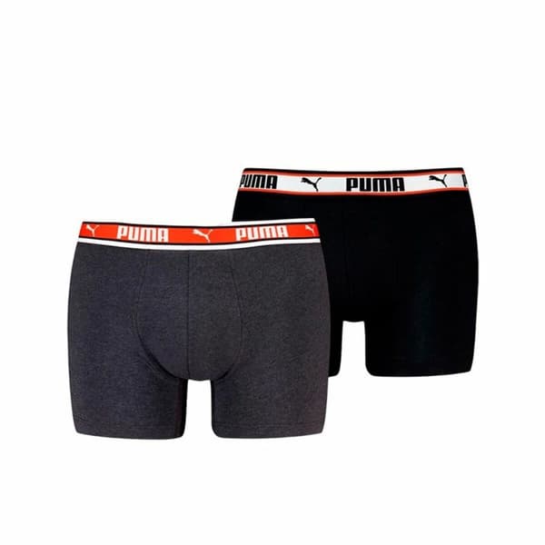 Boxershorts til mænd Puma Sort - L