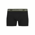 Pikkukuva 3 / 5: Miesten bokserit Jack & Jones Jacaron Solid Trunks Musta - L