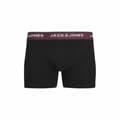 Pikkukuva 2 / 5: Miesten bokserit Jack & Jones Jacaron Solid Trunks Musta - L