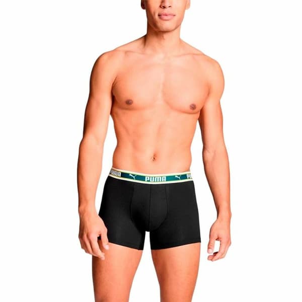 Boxershorts, Herr Puma Grön - XXL