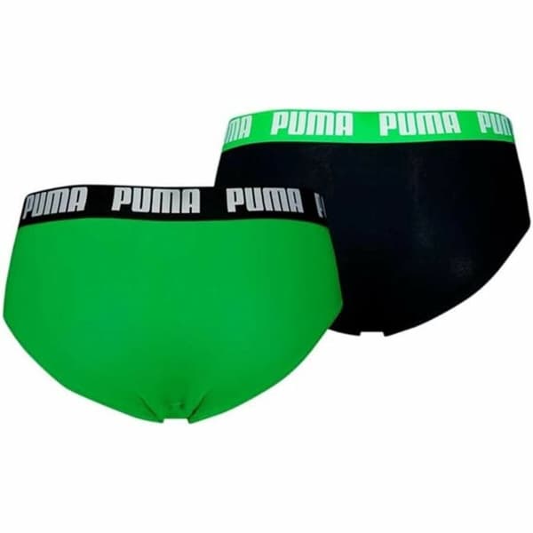 Slips Puma Musta Vihreä - XL