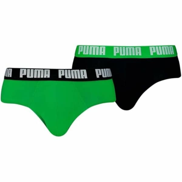 Slips Puma Musta Vihreä - XL