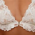 Pikkukuva 4 / 4: Avokuppirintaliivit Black Limba Halter Piaf Gardenia - M