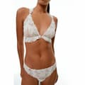 Pikkukuva 1 / 4: Avokuppirintaliivit Black Limba Halter Piaf Gardenia - M