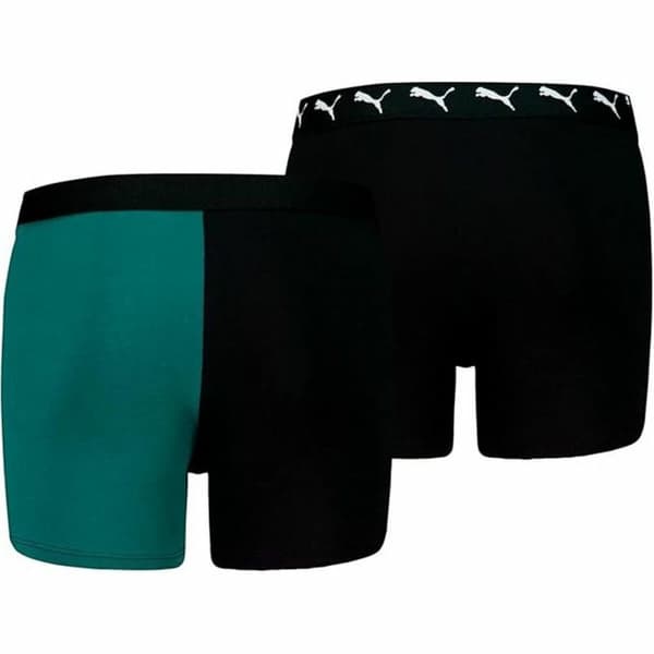 Boxershorts, Herr Puma Svart Grön - 15-16 år