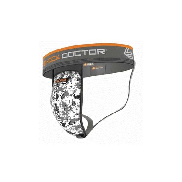 Mjuk skalbälte - Shock Doctor - 2XL - Lätt - Bekväm - Multisport